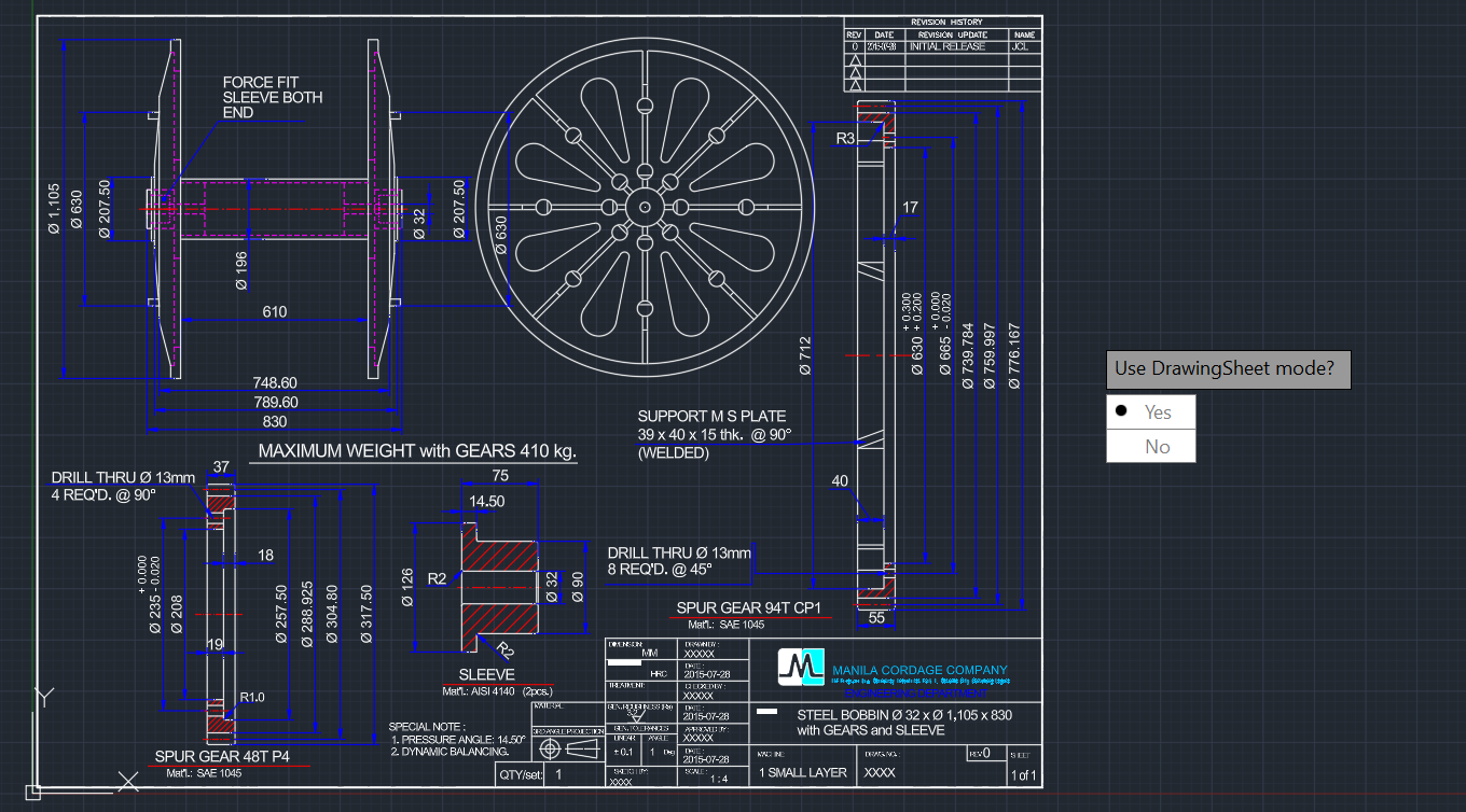 LayerGuard repair in progress with highlighted entities